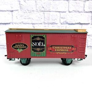 EZTEC North Pole Express Christmas Train Box Noel Car Scientific Toys Holidays
